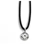 Підвіска оберіг реп'ях щастя Maxi Silver 9527 1.5 см Сріблястий