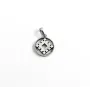 Підвіска оберіг реп'ях щастя Maxi Silver 9527 1.5 см Сріблястий