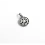 Кулон молвинець оберіг Maxi Silver 9526 1.5 см Сріблястий