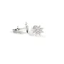 Пусети оберіг алатир Maxi Silver 9463 0.9 см Сріблястий
