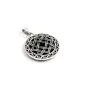 Підвіска оберіг лади богородиці Maxi Silver 8636 3.1 см Сріблястий