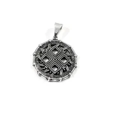 Слов'янський оберіг Макош Maxi Silver 8635 2.3 см Сріблястий (88635) Слов'янський оберіг Макош Maxi Silver 8635 2.3 см Сріблястий (88635)