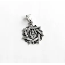Підвіска оберіг знань для школярів та студентів Maxi Silver 8029 2.1 см Сріблястий Підвіска оберіг знань для школярів та студентів Maxi Silver 8029 2.1 см Сріблястий