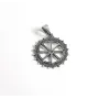 Підвіска оберіг Коловрат Maxi Silver 5578 2.6 см Сріблястий