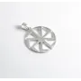 Підвіс оберіг Коловрат Maxi Silver 5432 3.2 см Сріблястий