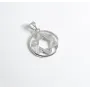 Підвіска Зірка Давида Maxi Silver 5353 2.7 см Сріблястий