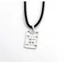 Підвіска Єгипетський знак скарабея Maxi Silver 5056 2.8 см Сріблястий