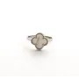 Кільце Конюшина з перламутром Maxi Silver 9419 SE 19.0  Сріблястий