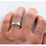 Кільце дерево Maxi Silver 7456 SE 18.0 Сріблястий