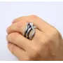 Кольцо в виде змеи Maxi Silver 7373 SE 20.0 Серебристый