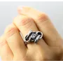 Колечко змія Maxi Silver 6266 SE 19.0 Сріблястий