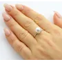 Класичне кільце з перлами Maxi Silver 5546 SE 16.5 Сріблястий