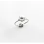Класичне кільце з перлами Maxi Silver 5546 SE 18.0 Сріблястий