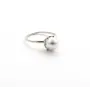 Класичне кільце з перлами Maxi Silver 5546 SE 18.0 Сріблястий