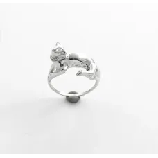 Жіноче кільце пантера Maxi Silver 4536 SE 18.5  Сріблястий