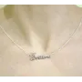 Цепочка с именем Svitlana Maxi Silver 9118 SE 45 см Серебристый