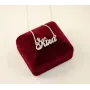 Цепочка с именем Kira Maxi Silver 9104 SE 45 см Серебристый