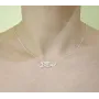 Цепочка с именем Тоня Maxi Silver 9098 SE 45 см Серебристый