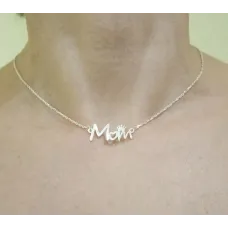 Цепочка с именем Мом Maxi Silver 9095 SE 45 см Серебристый Цепочка с именем Мом Maxi Silver 9095 SE 45 см Серебристый