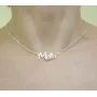 Цепочка с именем Мом Maxi Silver 9095 SE 45 см Серебристый