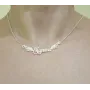 Іменний ланцюжок Марина Maxi Silver 9094 SE 45 см Сріблястий