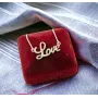 Цепочка с именем Love Maxi Silver 9092 SE 45 см Серебристый