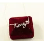 Іменний ланцюжок Kseniya Maxi Silver 9091 SE 45 см Сріблястий