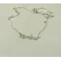 Цепочка с именем Carolina Maxi Silver 9090 SE 45-50 см Серебристый