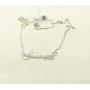 Цепочка с именем Анастасія Maxi Silver 9087 SE 45 см Серебристый