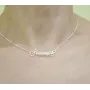 Цепочка с именем Анастасія Maxi Silver 9087 SE 45 см Серебристый
