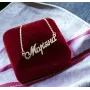 Цепочка с именем Мар'яна Maxi Silver 9085 SE 45 см Серебристый