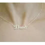 Цепочка с именем Дарина Maxi Silver 9083 SE 45 см Серебристый