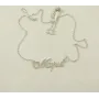 Цепочка с именем Марія Maxi Silver 9081 SE 45 см Серебристый