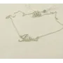 Цепочка с именем Ілона Maxi Silver 9080 SE 45 см Серебристый