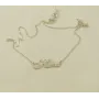 Цепочка с именем Ніка Maxi Silver 9079 SE 45 см Серебристый