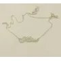 Цепочка с именем Ніка Maxi Silver 9079 SE 45 см Серебристый