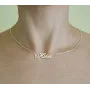 Цепочка с именем Ніка Maxi Silver 9079 SE 45 см Серебристый