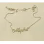 Цепочка с именем Марта Maxi Silver 9072 SE 45 см Серебристый