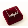 Цепочка с именем Марта Maxi Silver 9072 SE 45 см Серебристый