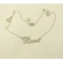 Ланцюжок з ім'ям Вита Maxi Silver 9070 SE 45 см Сріблястий