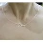 Ланцюжок з ім'ям Вита Maxi Silver 9070 SE 45 см Сріблястий