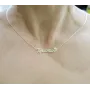 Цепочка с именем Христина Maxi Silver 9066 SE 45 см Серебристый