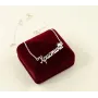 Цепочка с именем Христина Maxi Silver 9066 SE 45 см Серебристый