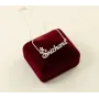Цепочка с именем Snizhana Maxi Silver 9062 SE 45 см Серебристый