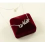 Ланцюжок з ім'ям Nina Maxi Silver 9061 SE 45 см Сріблястий
