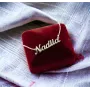 Ланцюжок з ім'ям Nadiia Maxi Silver 9060 SE 45 см Сріблястий