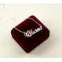 Цепочка с именем Olechka Maxi Silver 9046 SE 45 см Серебристый