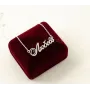 Ланцюжок з ім'ям Любов Maxi Silver 9045 SE 45 см Сріблястий
