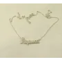 Цепочка с именем Лариса Maxi Silver 9044 SE 45 см Серебристый