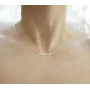 Цепочка с именем Богдана Maxi Silver 9042 SE 45 см Серебристый